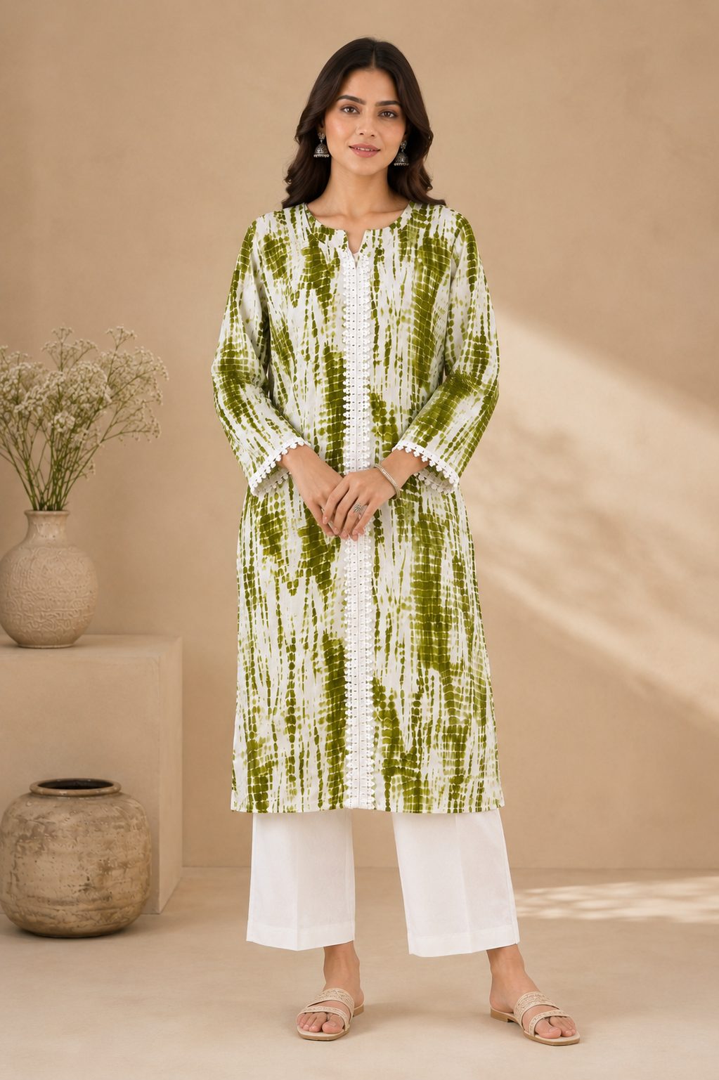 TIE DYE GREEN