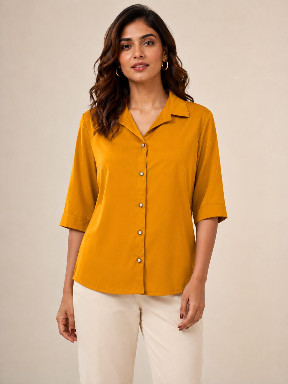 NS MUSTARD SHIRT