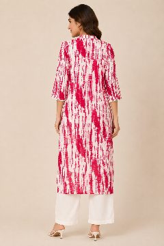 LACE TIE DYE KURTI detail 2
